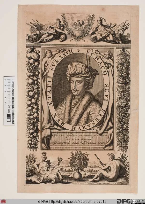 Bildnis Safi I., Schah von Persien (reg. 1629-42) — تصویر رکورد یوروپیانا
