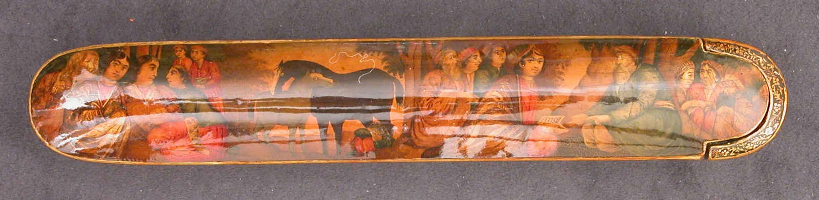 Pen Box (Qalamdan) — تصویر رکورد موزهٔ متروپولیتن (دسترسی آزاد)