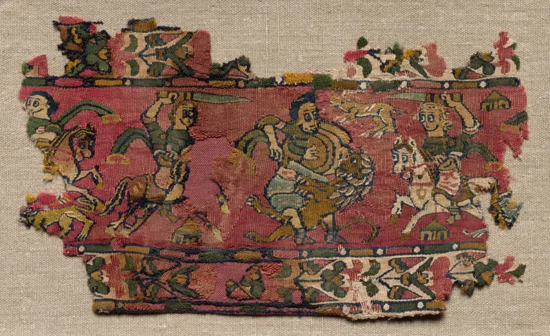 Fragment of a Band or Border — تصویر رکورد موزهٔ هنر کلیولند (دسترسی آزاد)