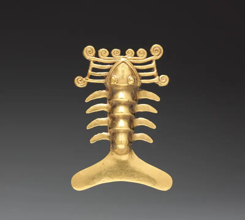 Lobster Pendant — تصویر رکورد موزهٔ هنر کلیولند (دسترسی آزاد)