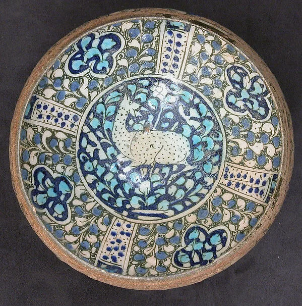 Bowl with Deer Motif — تصویر رکورد موزهٔ متروپولیتن (دسترسی آزاد)