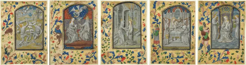 Leaves from a Book of Hours — تصویر رکورد موزهٔ هنر کلیولند (دسترسی آزاد)