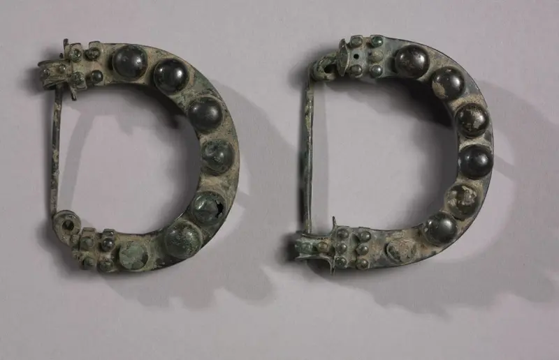 Pair of Arched Fibulae — تصویر رکورد موزهٔ هنر کلیولند (دسترسی آزاد)