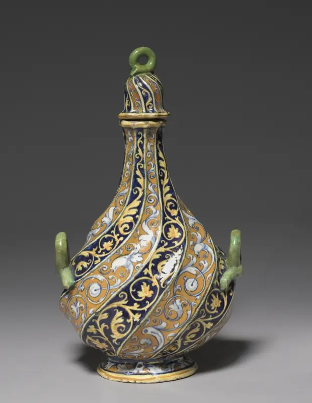 Pilgrim Bottle — تصویر رکورد موزهٔ هنر کلیولند (دسترسی آزاد)