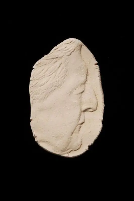 Portrait medal: Portrait relief medal of Sir John Paul Getty Jnr — تصویر رکورد موزهٔ ویکتوریا و آلبرت