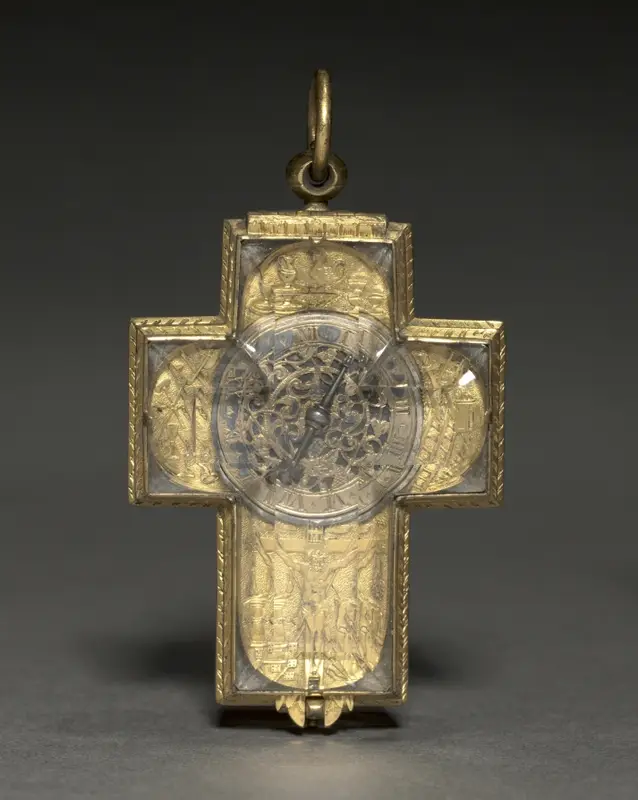 Cross-Shaped Clock — تصویر رکورد موزهٔ هنر کلیولند (دسترسی آزاد)