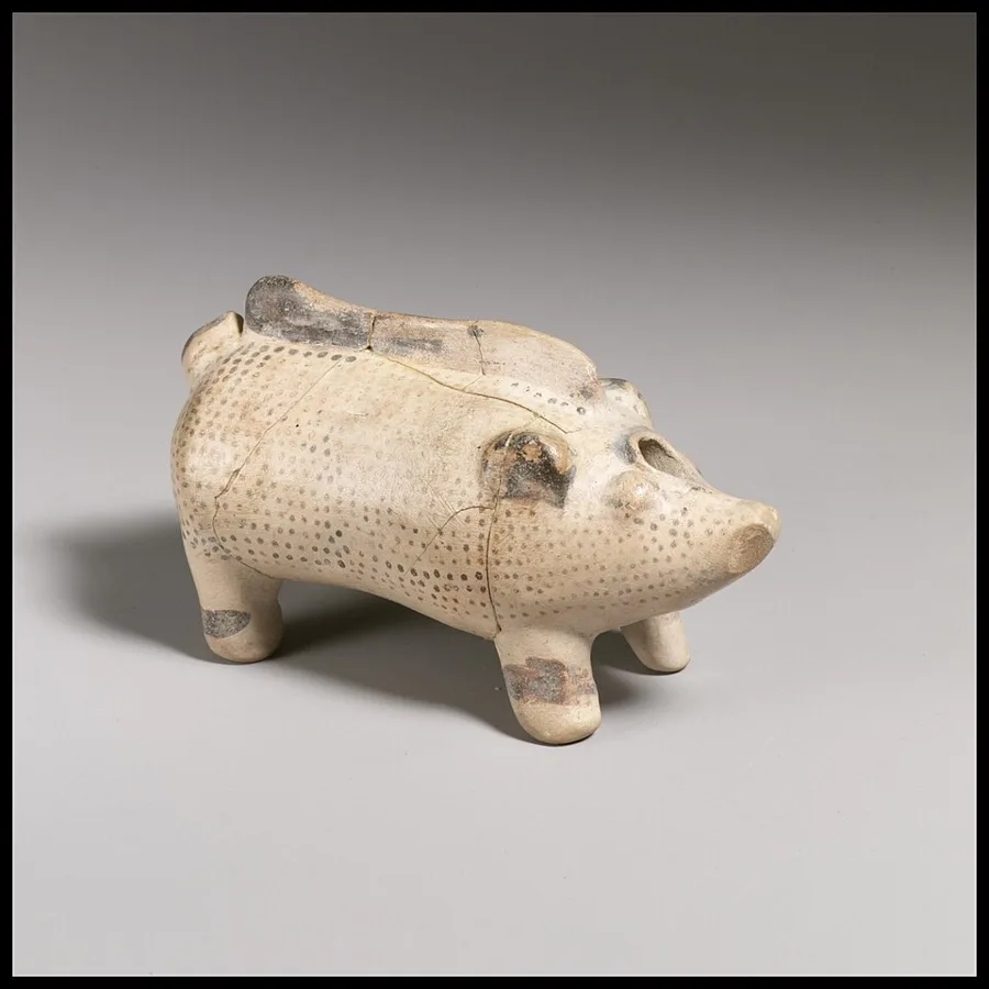 Terracotta vase in the form of a pig — تصویر رکورد ویکیداده