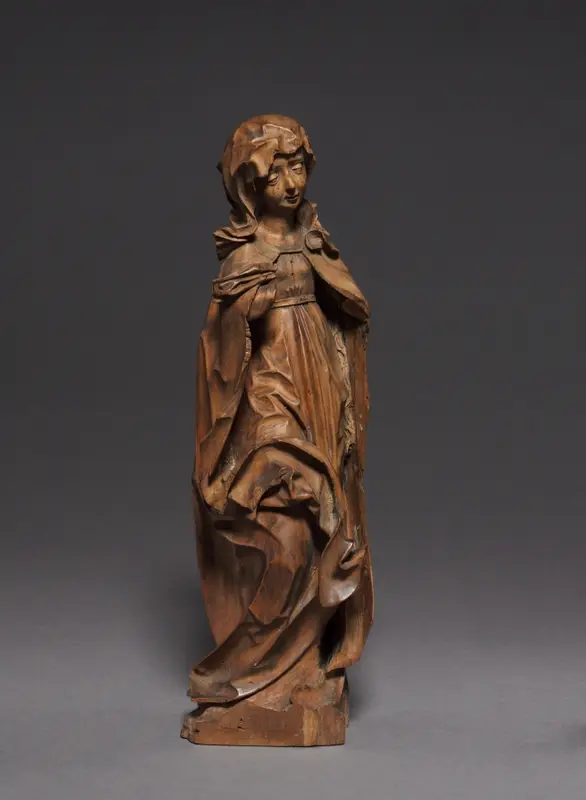 Mourning Virgin from a Crucifixion Group — تصویر رکورد موزهٔ هنر کلیولند (دسترسی آزاد)