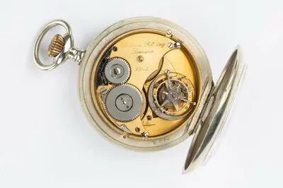 Taschenuhr, Willhelm Häring, Deutschland, 1943 — تصویر رکورد یوروپیانا
