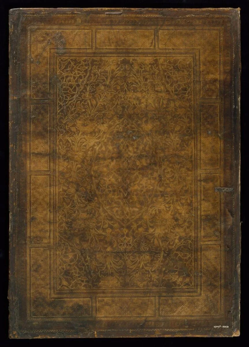 Back cover of a bookbinding — تصویر رکورد موزهٔ ویکتوریا و آلبرت