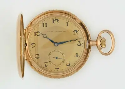 Taschenuhr, Tavannes Watch Co., Tavannes, um 1920 — تصویر رکورد یوروپیانا