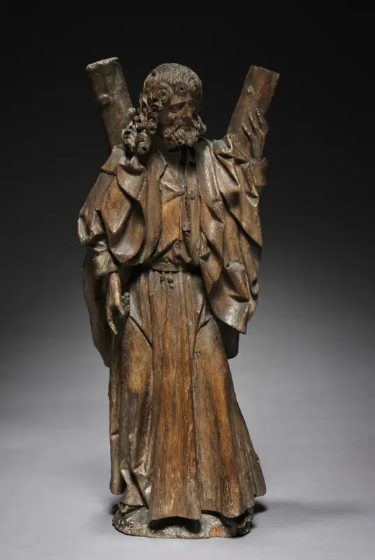 Saint Andrew — تصویر رکورد موزهٔ هنر کلیولند (دسترسی آزاد)