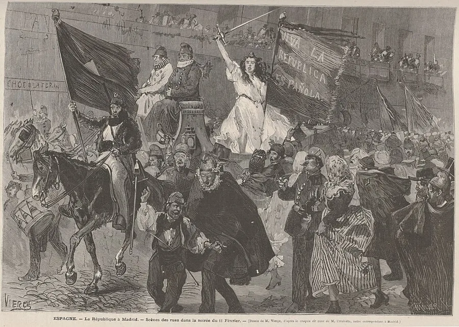 Proclamation of the First Spanish Republic — تصویر رکورد ویکی‌داده