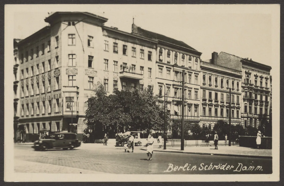 Ansichtskarte "Schröder Damm" — تصویر رکورد یوروپیانا