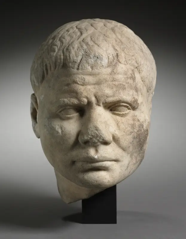 Portrait Head of a Man — تصویر رکورد موزهٔ هنر کلیولند (دسترسی آزاد)