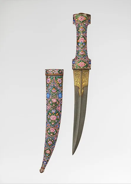 Dagger with Sheath — تصویر رکورد موزهٔ متروپولیتن (دسترسی آزاد)