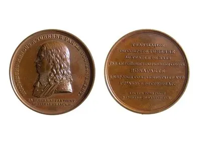 Medalie comemorativă dedicată mareșalului Turenne — تصویر رکورد یوروپیانا