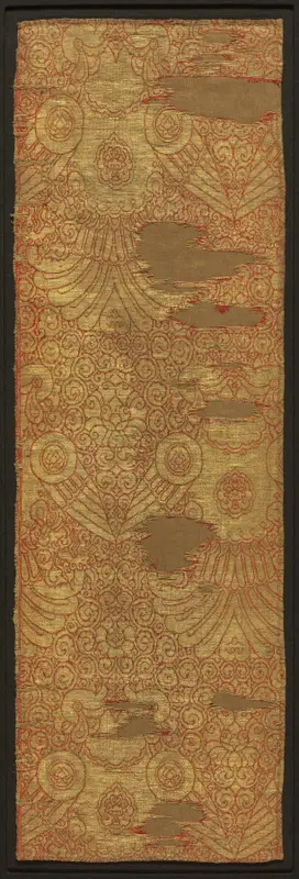 Cloth of Gold: Displayed Falcons — تصویر رکورد موزهٔ هنر کلیولند (دسترسی آزاد)