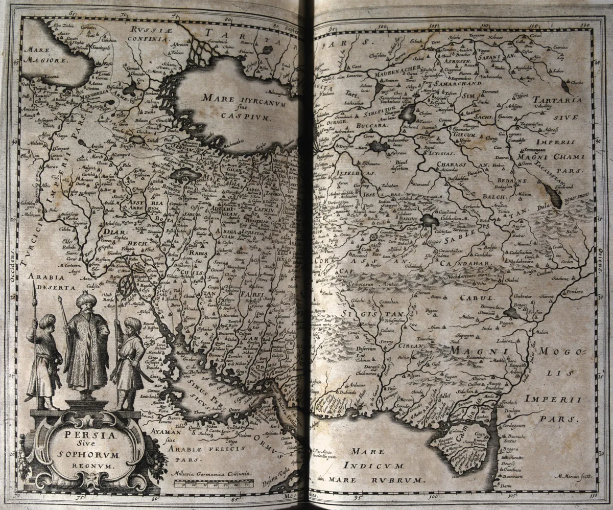 Persia ("Persia... M. Merian fecit") — تصویر رکورد یوروپیانا