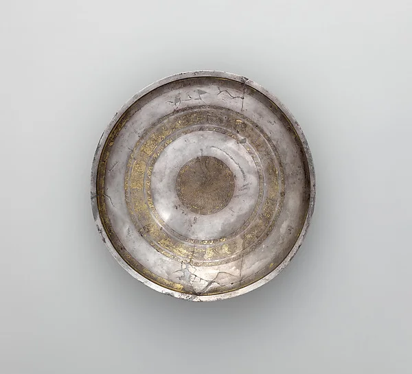 Silver gilt bowl — تصویر رکورد موزهٔ متروپولیتن (دسترسی آزاد)