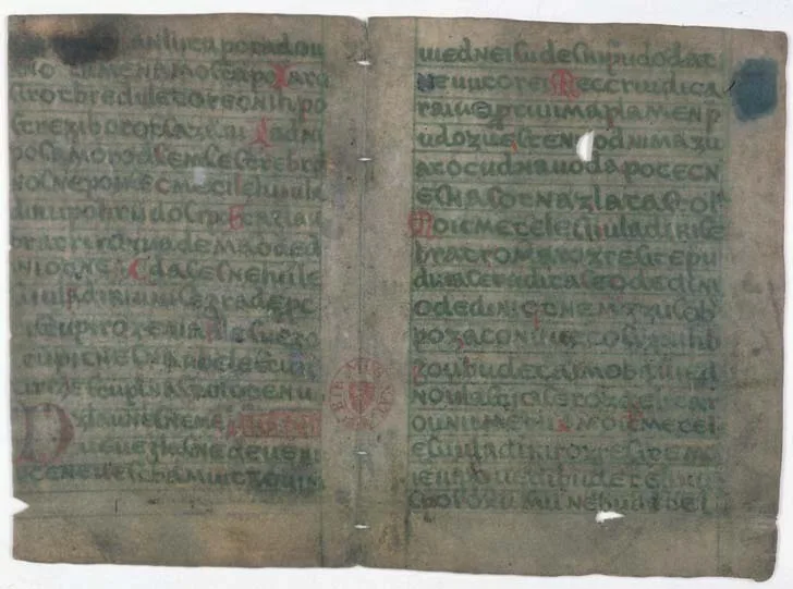 Manuscript of Zelená Hora — تصویر رکورد ویکی‌داده