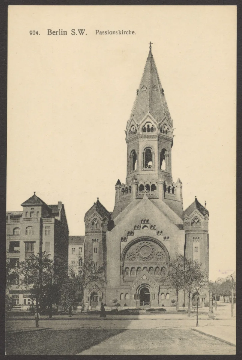 Ansichtskarte "Passionskirche" — تصویر رکورد یوروپیانا