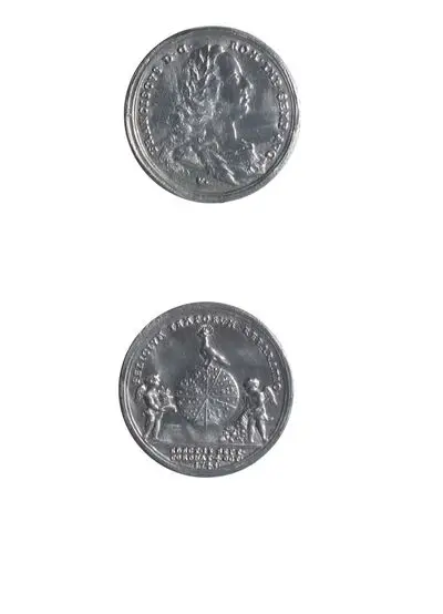 Medalie dedicată alegerii și încoronării lui Francisc I ca împărat romano-german — تصویر رکورد یوروپیانا — شمارهٔ رکورد 5e612cd2