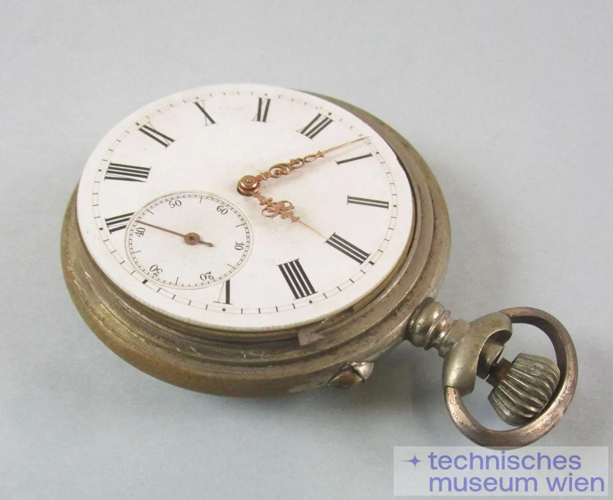 Taschenuhr mit Remontoiraufzug "System Glashütte" — تصویر رکورد یوروپیانا