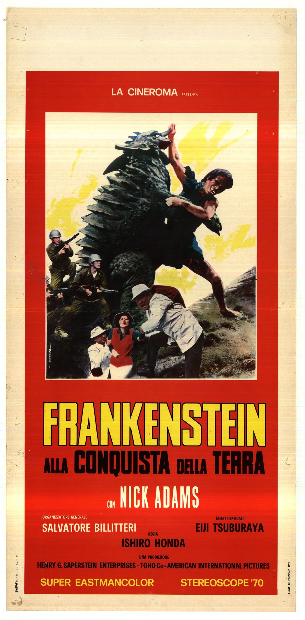 Frankenstein alla conquista della terra — تصویر رکورد یوروپیانا