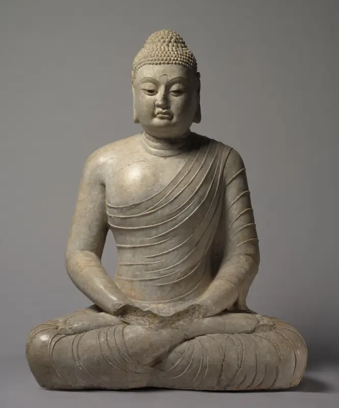 Seated Amitayus Buddha — تصویر رکورد موزهٔ هنر کلیولند (دسترسی آزاد)