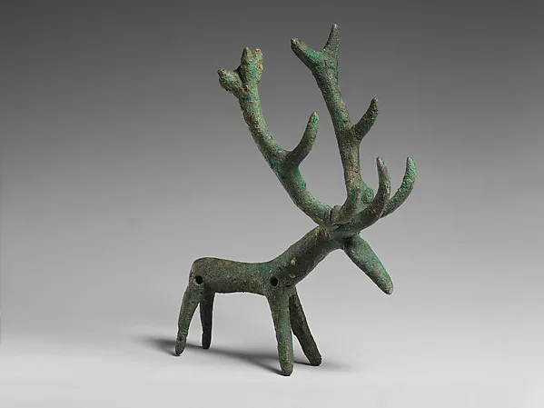 Stag figure — تصویر رکورد موزهٔ متروپولیتن (دسترسی آزاد)