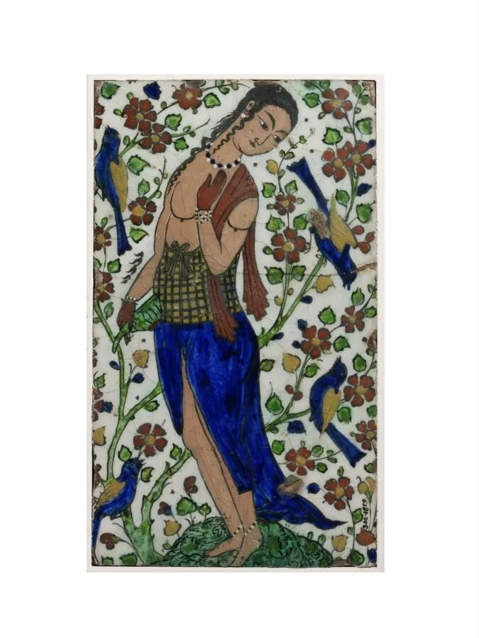 Tile — تصویر رکورد موزهٔ ویکتوریا و آلبرت — شمارهٔ رکورد 306-1879