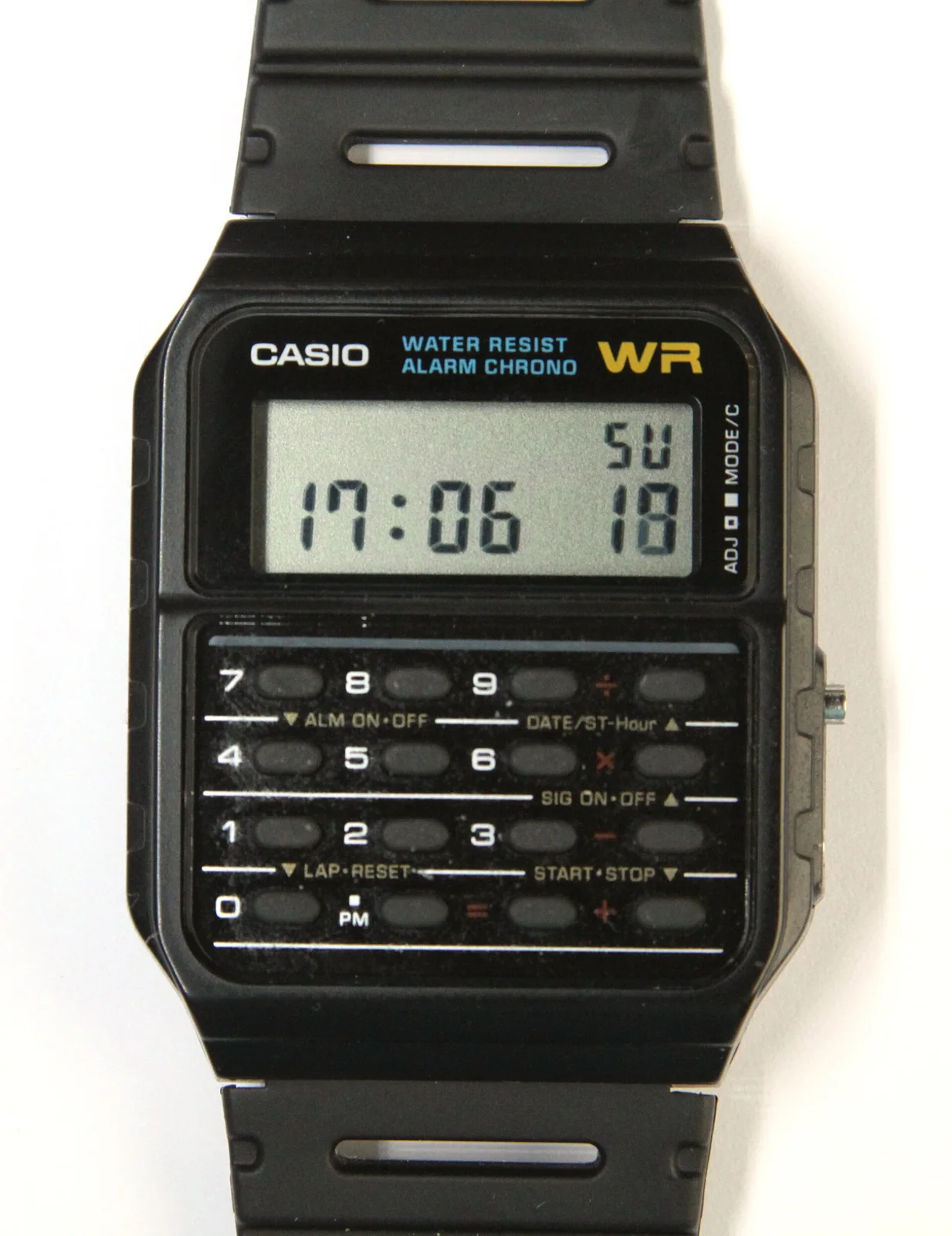 ساعت Casio CA-53W — تصویر ویکی‌انبار