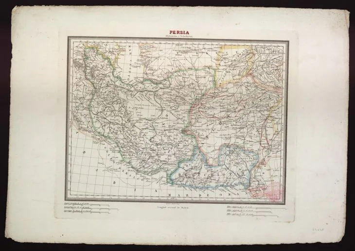 Persia, Aphganistan y Beluchistan — تصویر رکورد یوروپیانا