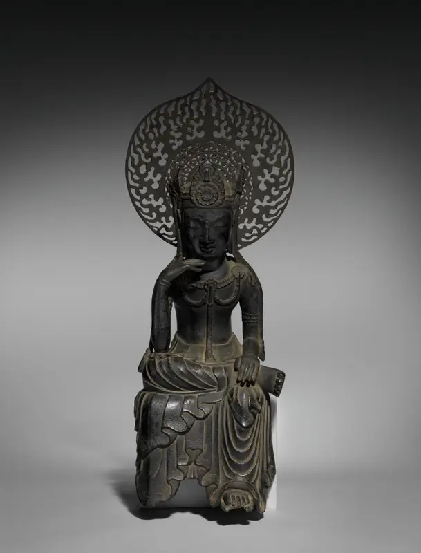 Buddha of the Future (Miroku Bosatsu) — تصویر رکورد موزهٔ هنر کلیولند (دسترسی آزاد)