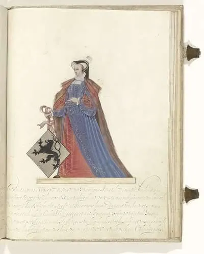 Jutta van der Leck, vrouwe van Culemborg — تصویر رکورد یوروپیانا