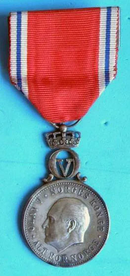 St. Olav's Medal — تصویر رکورد ویکی‌داده