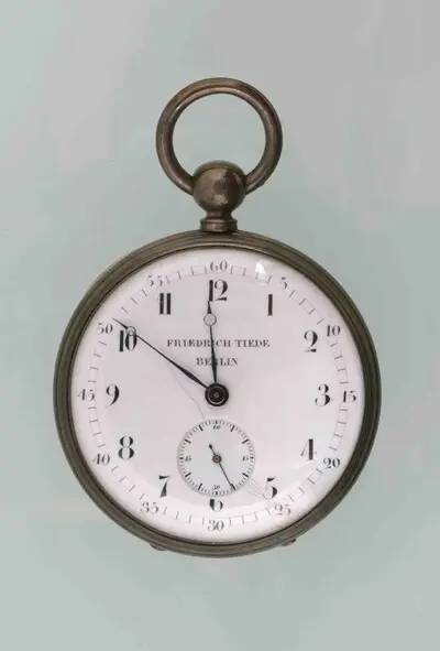 Taschenuhr, Friedrich Tiede, Berlin, um 1850 — تصویر رکورد یوروپیانا