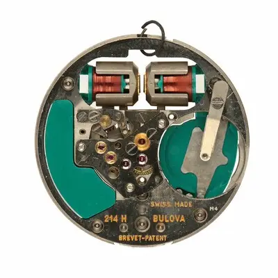 Armbanduhrwerk, Bulova, Schweiz, 1964 — تصویر رکورد یوروپیانا