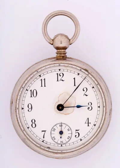 Taschenuhr, Union Clock Company, Furtwangen, um 1890 — تصویر رکورد یوروپیانا