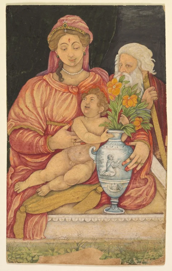The Holy Family — تصویر رکورد موزهٔ هنر کلیولند (دسترسی آزاد)
