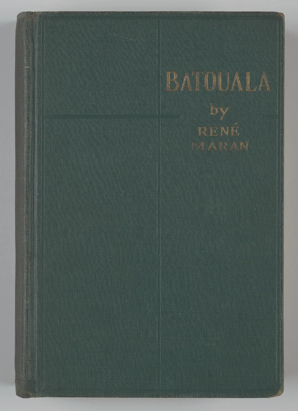 Batouala — عکس رکورد موزهٔ ملی تاریخ و فرهنگ آفریقاییـآمریکایی (اسمیتسونیان)