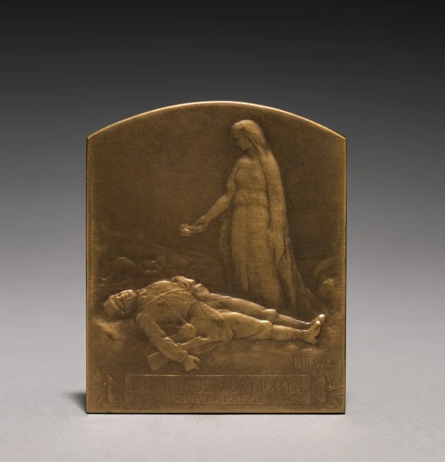 Medal (obverse) — تصویر رکورد موزهٔ هنر کلیولند (دسترسی آزاد)