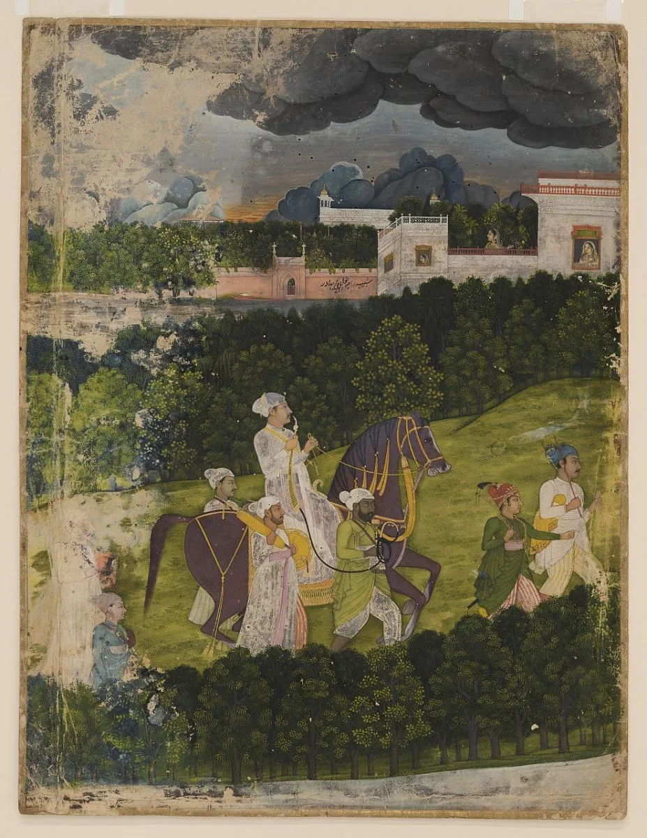 Portrait of a nawab — تصویر رکورد موزهٔ ملی هنر آسیایی اسمیتسونیان (دسترسی آزاد)