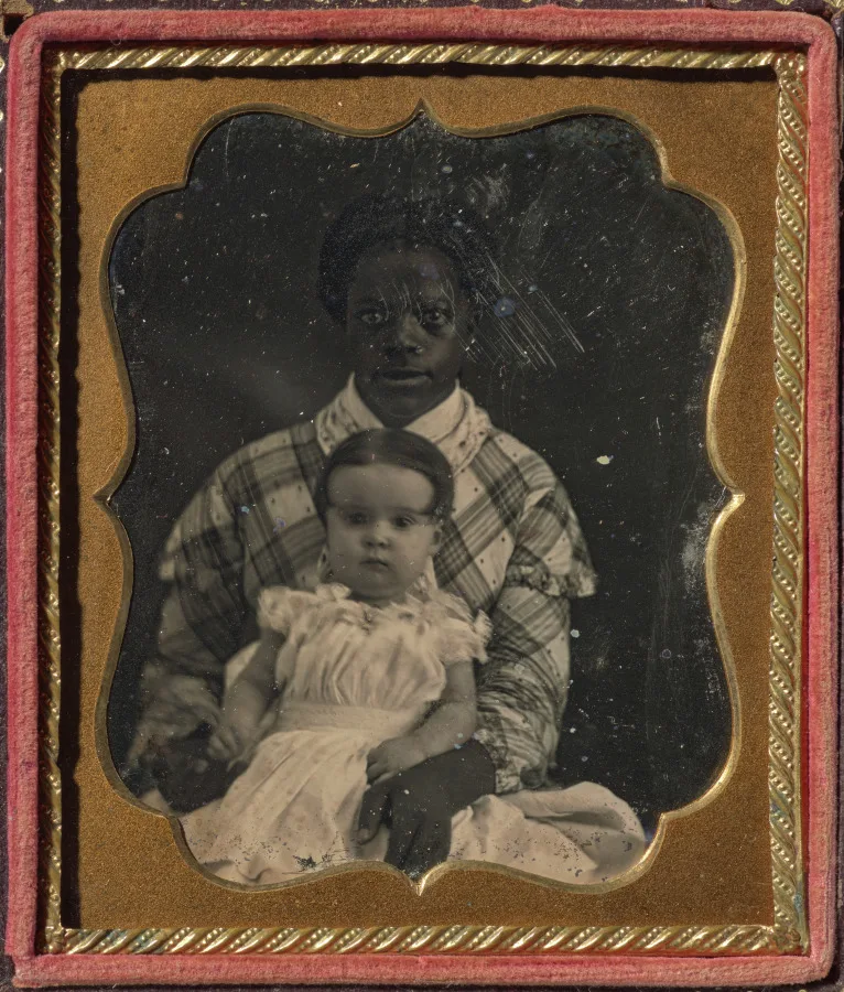 Black Woman and White Child — تصویر رکورد موزهٔ هنر کلیولند (دسترسی آزاد)