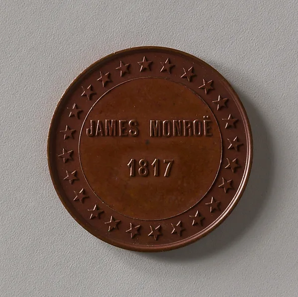 Token of James Monroe — تصویر رکورد موزهٔ متروپولیتن (دسترسی آزاد)