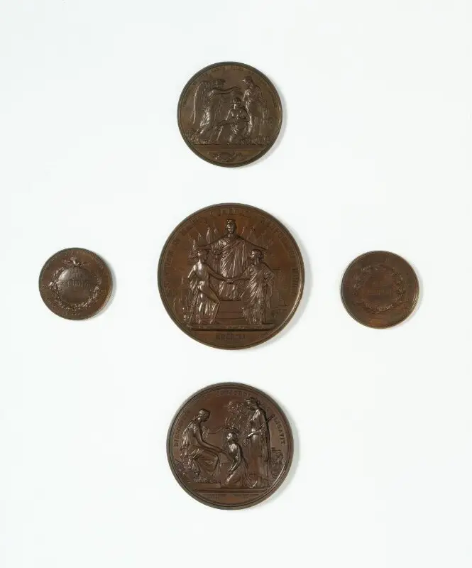 Medal: Exhibitors medal for 1851 Exhibition — تصویر رکورد موزهٔ ویکتوریا و آلبرت