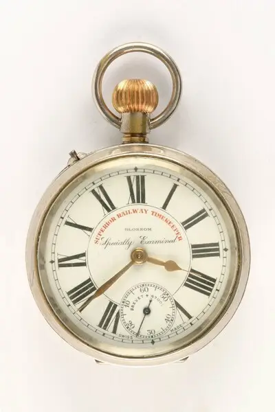 Taschenuhr, E. Kummer, Bettlach (Schweiz), um 1910 — تصویر رکورد یوروپیانا