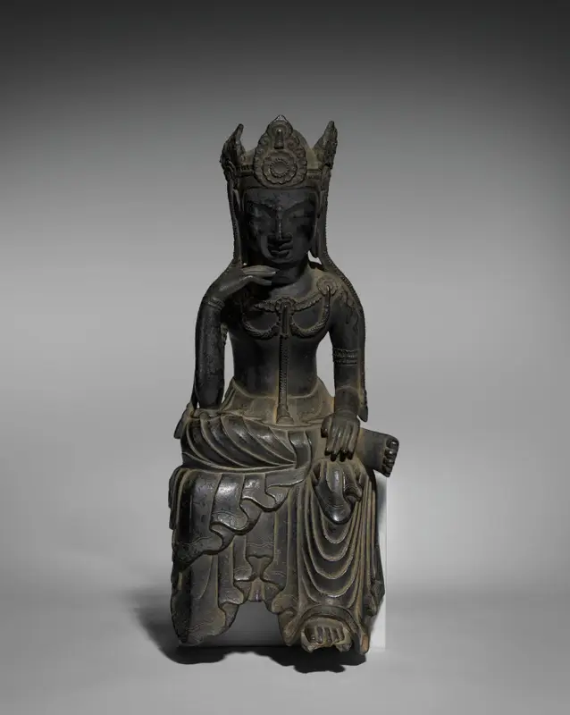 Buddha of the Future (Miroku Bosatsu) — تصویر رکورد موزهٔ هنر کلیولند (دسترسی آزاد)