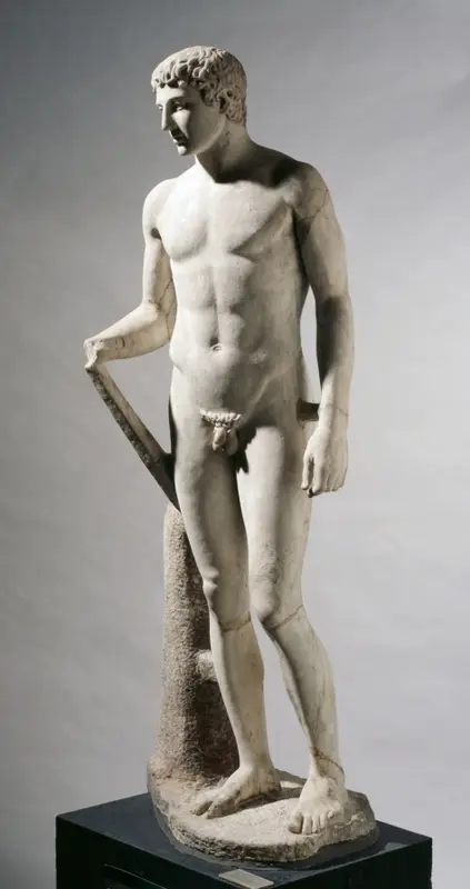 Statue of an Athlete — تصویر رکورد موزهٔ هنر کلیولند (دسترسی آزاد)